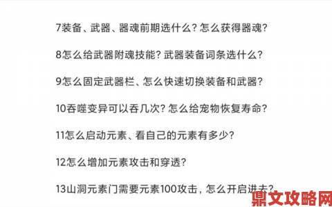 妄想山海武器器魂配置指南与精选推荐