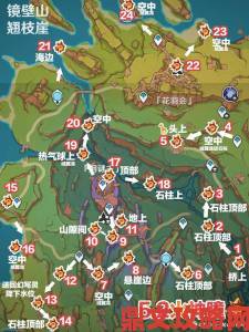 《原神》3.5版钩钩果采集路线大揭秘