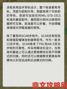 《绝地求生》SCAR：伤害解析、配件推荐与射击技巧