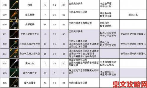 《王国之泪》全武器收集全记录视频攻略