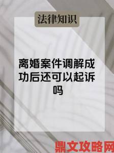 再提分手c哭你1v1调解实录：专业律师解读情感纠纷法律边界